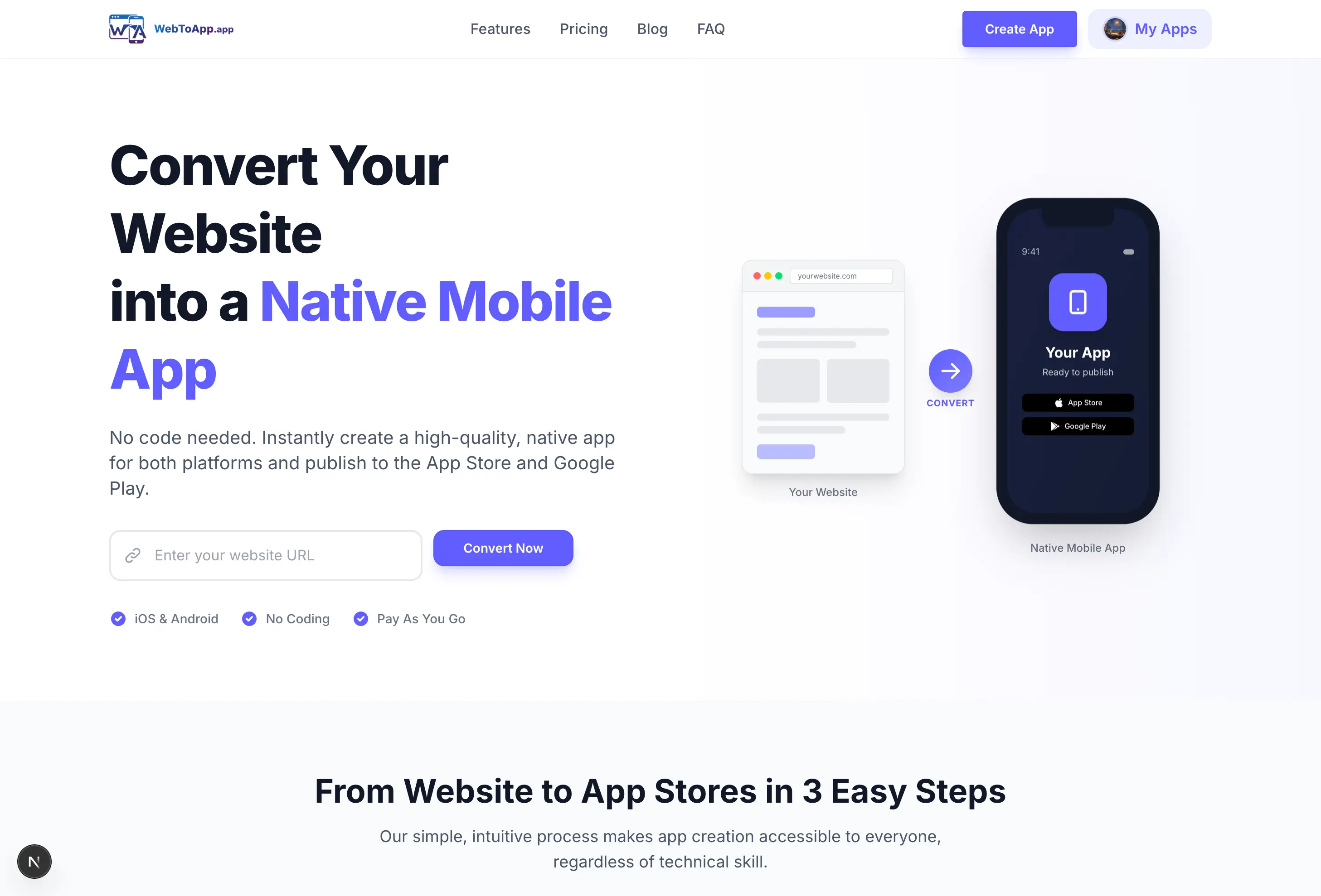 Getting Started with WebToApp: Convert Your Website to a Mobile App in Minutes